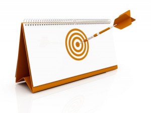 target date deadline arrow