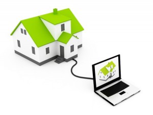house computer real estate search data