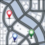 suburb area map location street city road