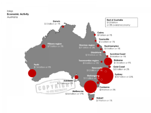 Economic Activity by city