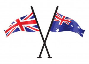 41235652 - great britain and australian vector flag