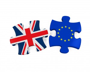 54182720 - brexit puzzle pieces